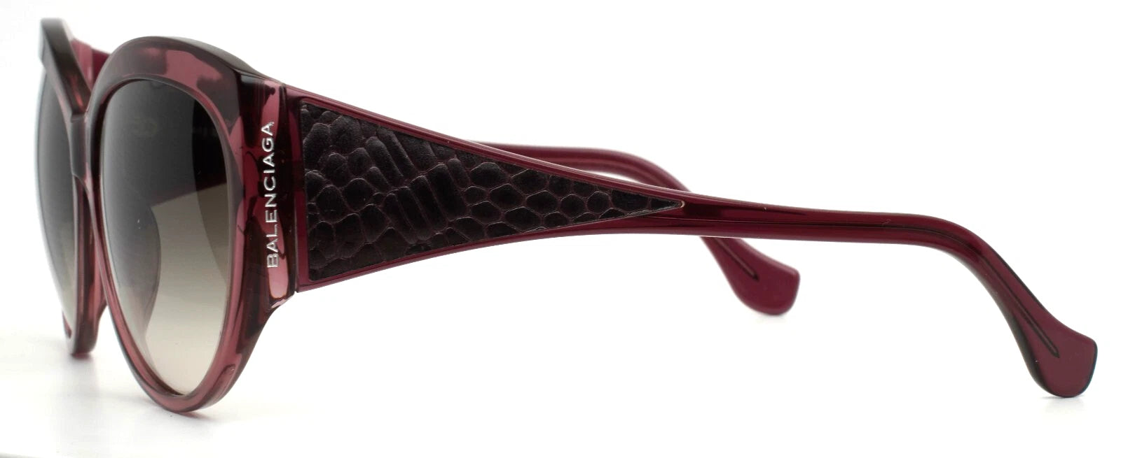 BALENCIAGA DEEP PURPLE SUNGLASS